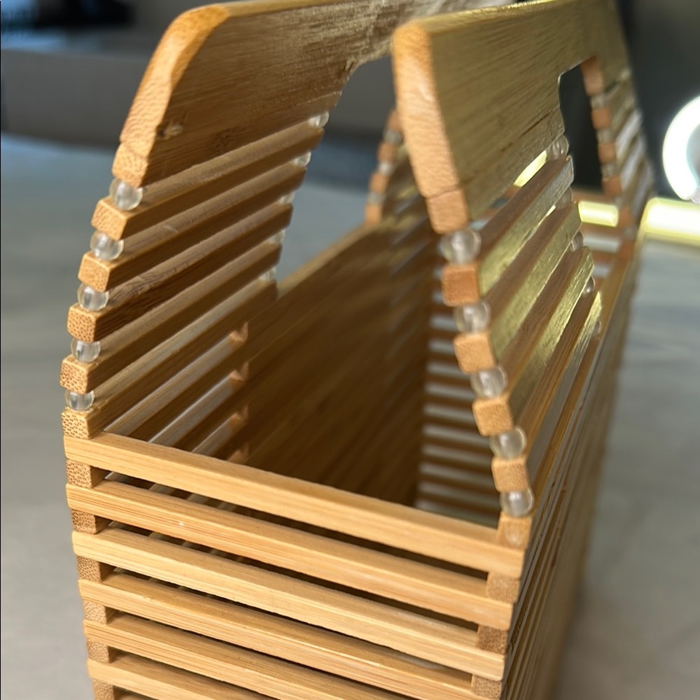 H&M Bamboo Slatted Handbag - Picture 6 of 10